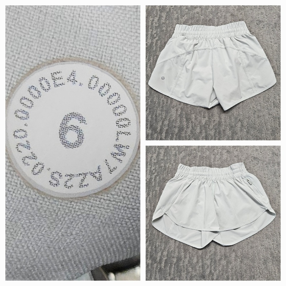 Lululemon Tracker Short V 4" Island Mist Womens Size 6‎